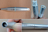 встраиваемый скейлер Bool C6 с автоклавируемой алюминиевой ручкой и подсветкой